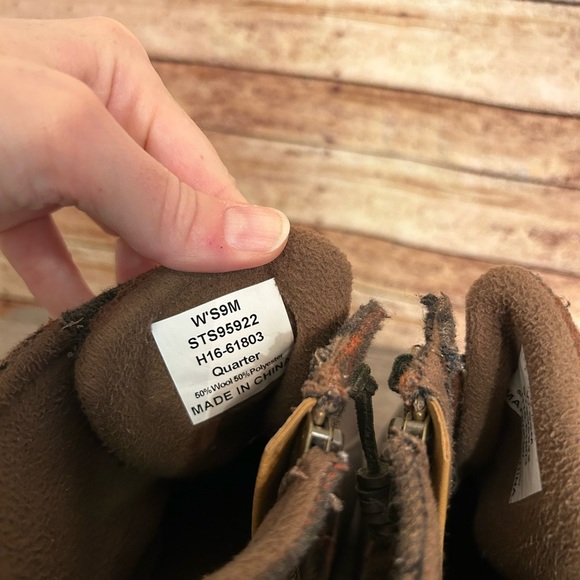 Sperry brown plaid boots size 9 - Picture 5 of 5